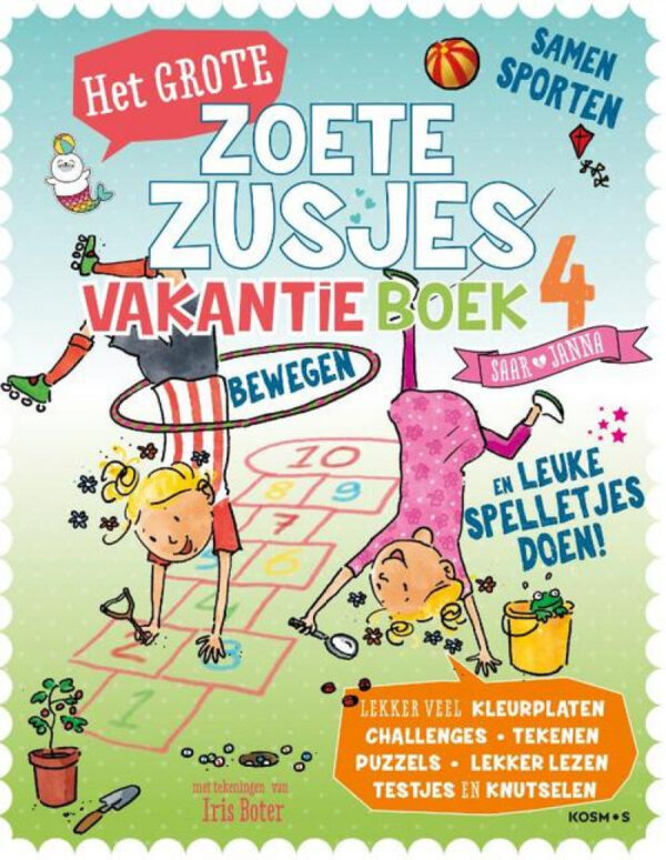 Boek Het grote Zoete Zusjes vakantieboek 4