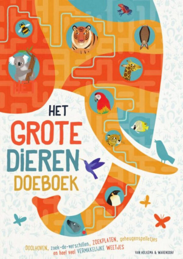 Boek Het grote dieren doeboek