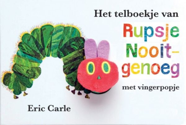 Boek Het telboekje van Rupsje Nooitgenoeg (met vingerpopje)