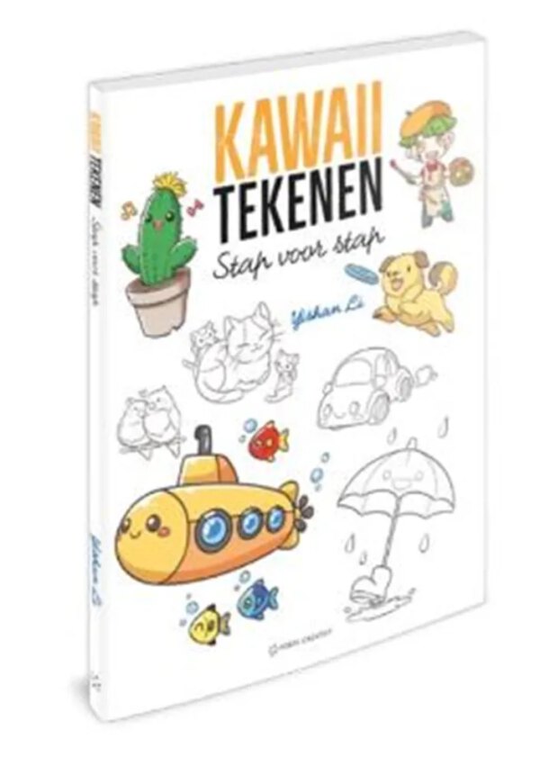 Boek Kawaii tekenen stap voor stap