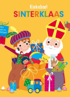 Boek Kiekeboeboek met spiegeltje Sinterklaas