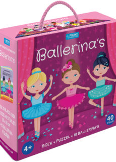 Boek Kinderboek en Puzzel | Ballerina's