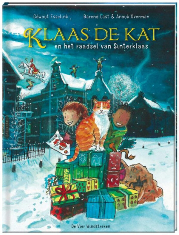 Boek Klaas de kat en het raadsel van Sinterklaas