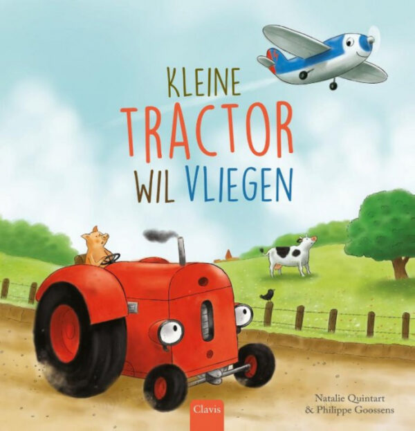 Boek Kleine tractor wil vliegen