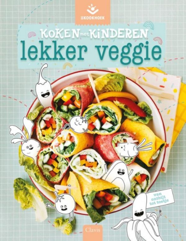 Boek Koken met kinderen - Lekker veggie