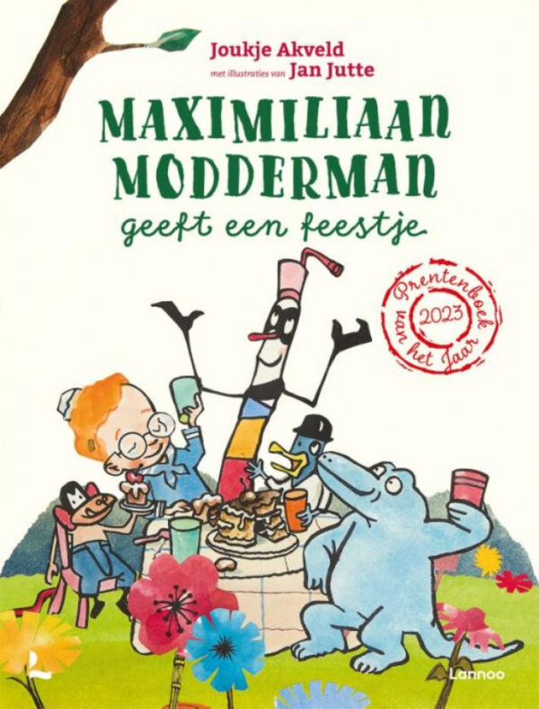 Boek Maximiliaan Modderman geeft een feestje