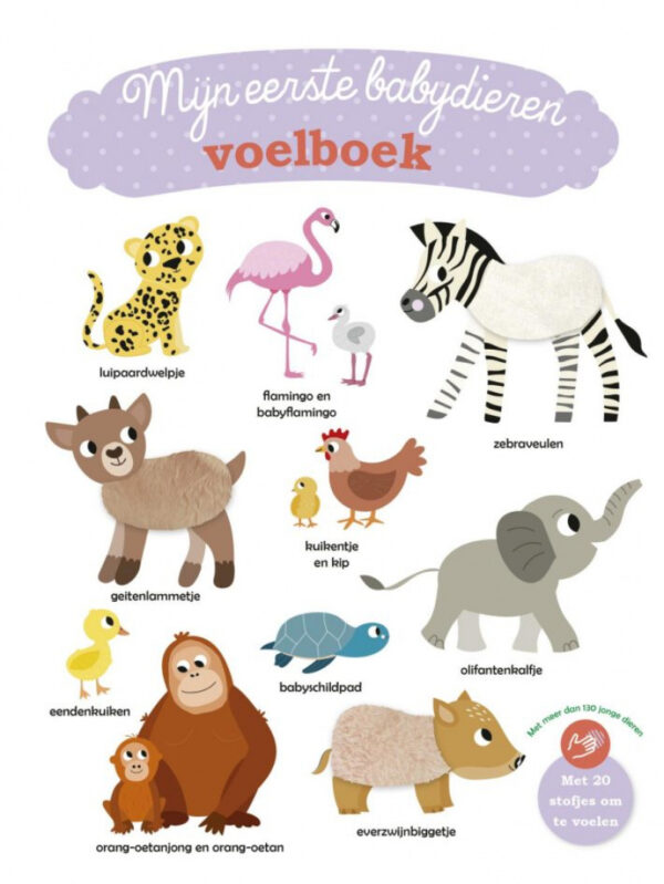 Boek Mijn eerste babydieren voelboek