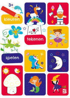 Boek Mijn eerste kleur-en spelletjesboek 3+