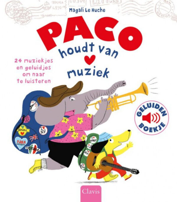 Boek Paco houdt van muziek