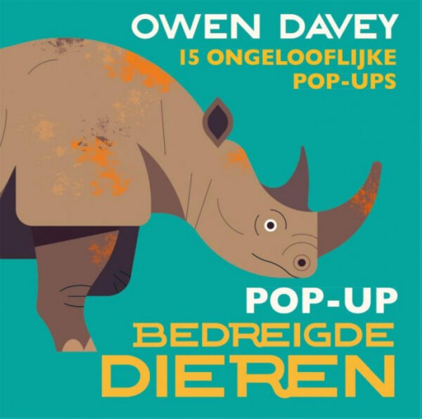 Boek Pop-Up Bedreigde Dieren