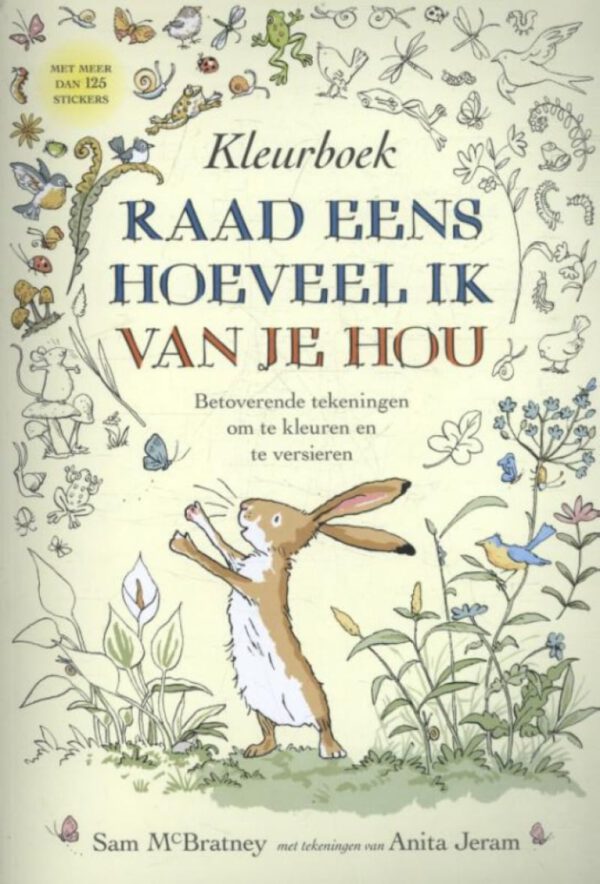 Boek Raad eens hoeveel ik van je hou Kleurboek