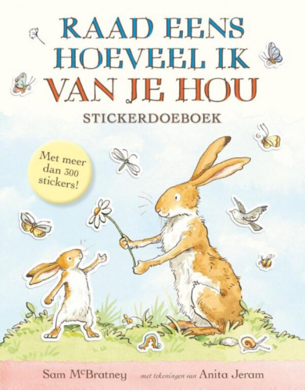 Boek Raad eens hoeveel ik van je hou - Stickerdoeboek