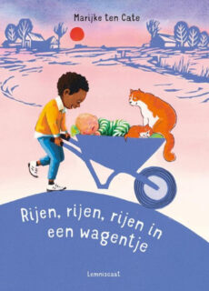 Boek Rijen rijen rijen in een wagentje