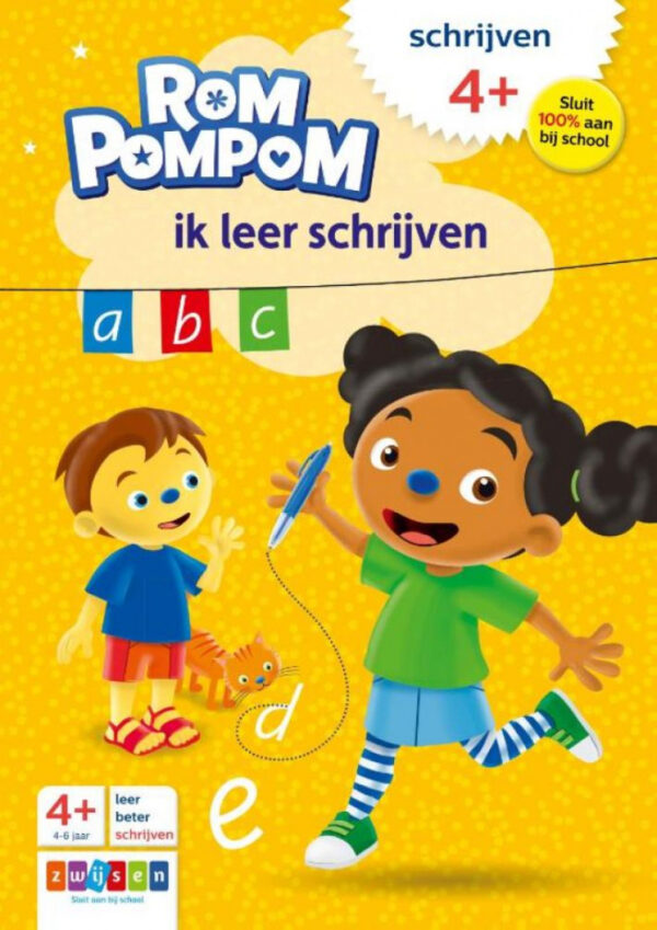 Boek Rompompom Ik leer schrijven