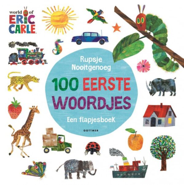 Boek Rupsje Nooitgenoeg 100 eerste woordjes