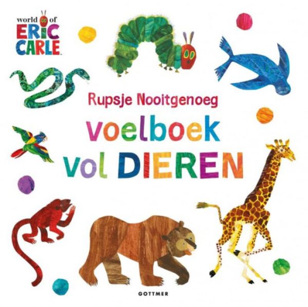 Boek Rupsje Nooitgenoeg Voelboek vol Dieren