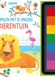 Boek Stempelen met je vingers - Dierentuin