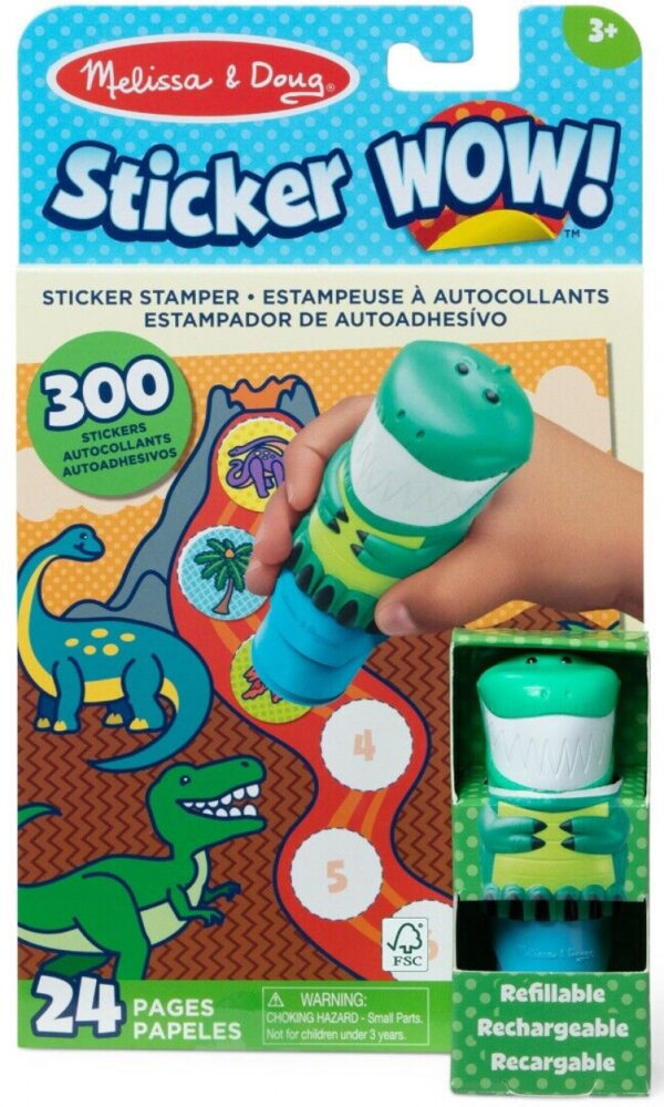 Boek Sticker WOW! Activity Pad Set Dinosaur