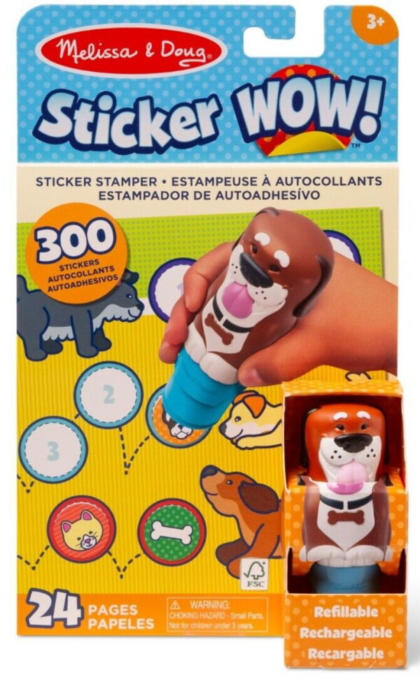 Boek Sticker WOW! Activity Pad Set Dog