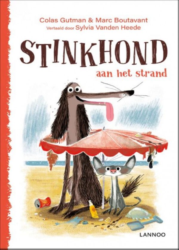 Boek Stinkhond aan het strand