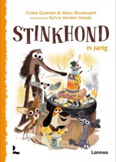 Boek Stinkhond is jarig