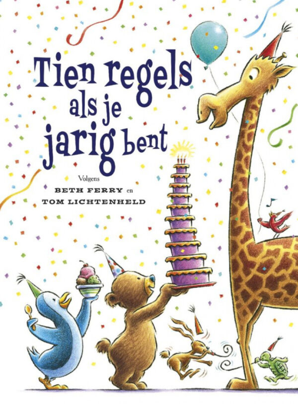 Boek Tien regels als je jarig bent