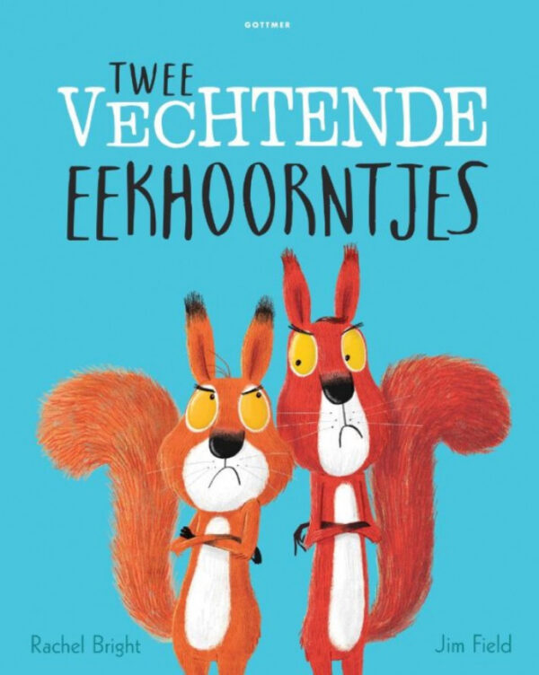 Boek Twee vechtende eekhoorntjes