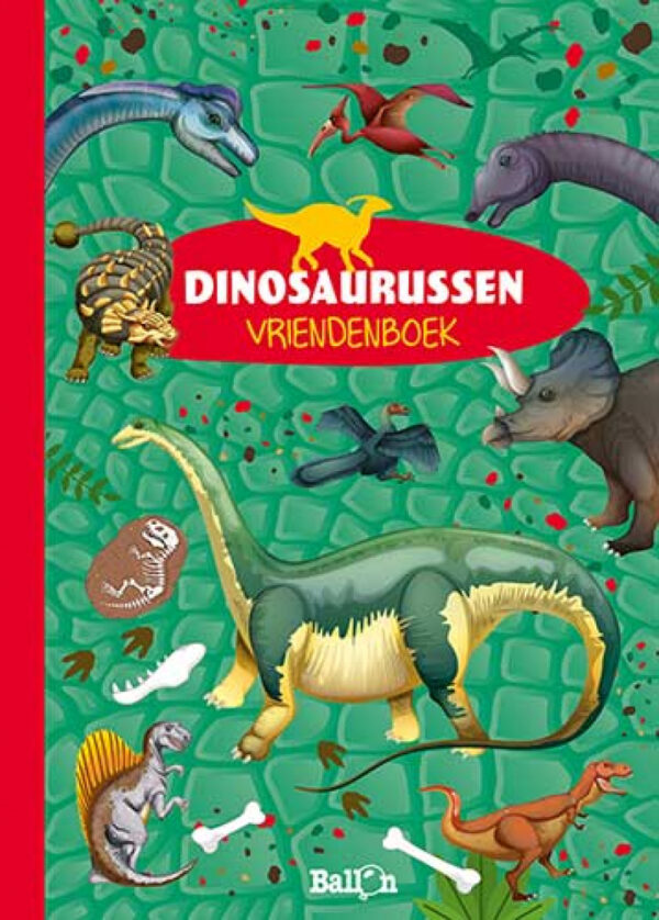 Boek Vriendenboek Dinosaurussen