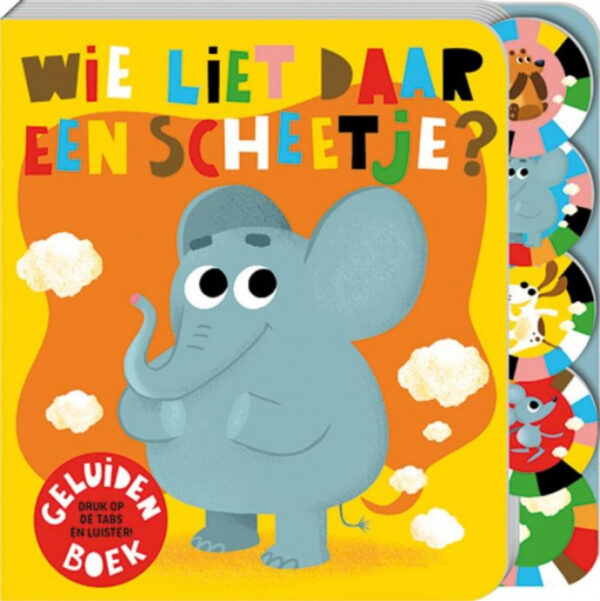 Boek Wie liet daar een scheetje?