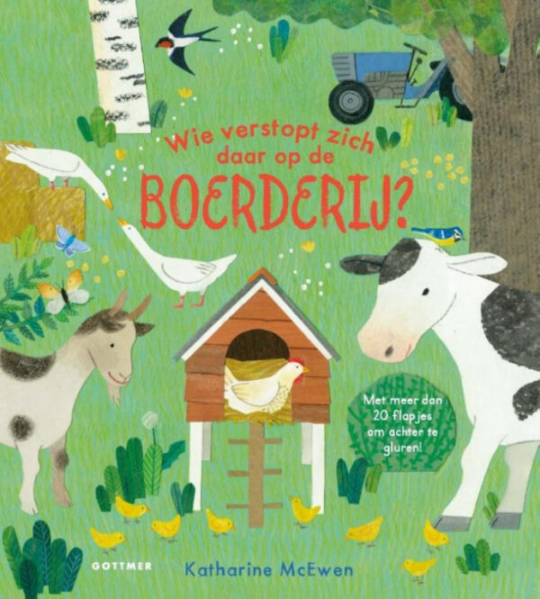 Boek Wie verstopt zich daar op de boerderij?