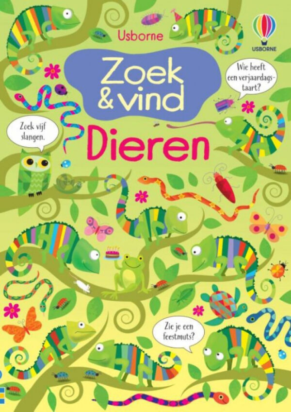 Boek Zoek & Vind - Dieren