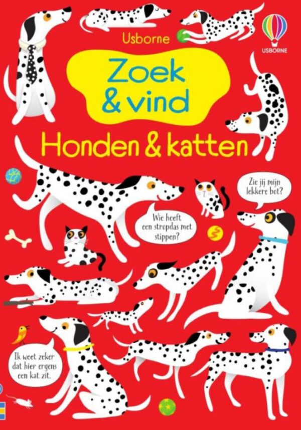 Boek Zoek & vind - Honden & katten