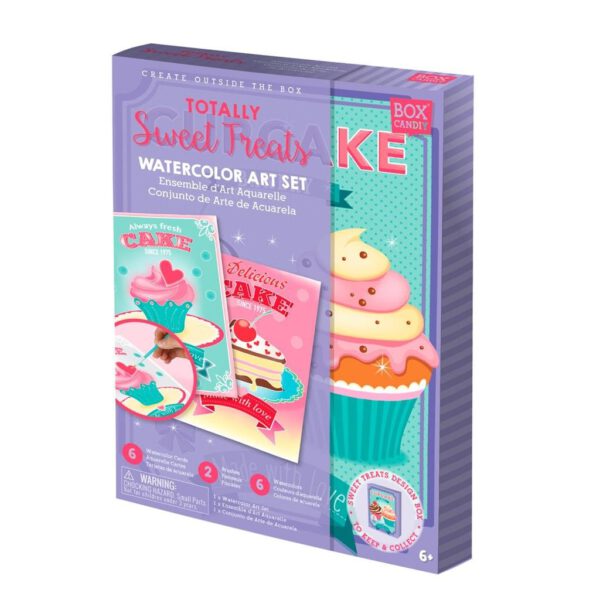 Box Candiy Knutselset Sweet treats waterverf