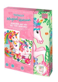 Box Candiy Knutselset  Unicorn quilling art set