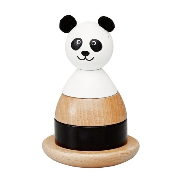 By ASTRUP Houten Stapeltoren Panda