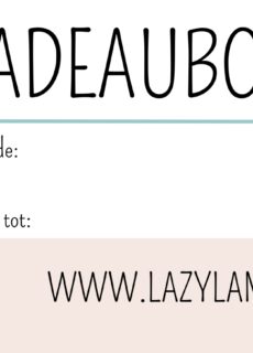 Cadeaubonnen Online Cadeaubon per mail