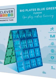 Cleverclixx Big Plates Blue Green 2 stuks