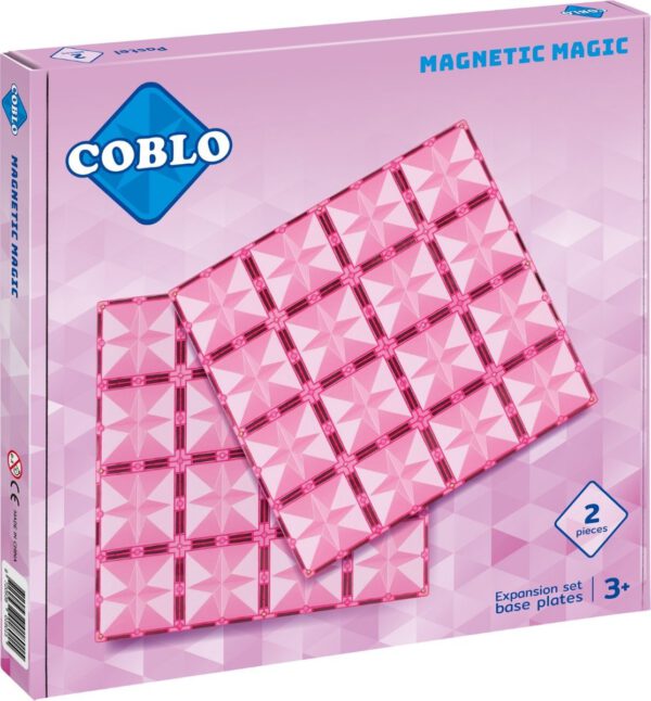 Coblo Baseplates 2 stuks  Pastel