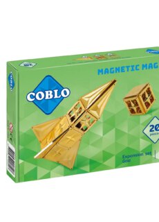 Coblo Magnetische Tegels Goud 20 stuks