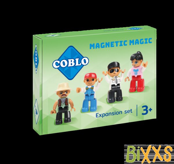 Coblo Mini Figuurtjes  Uitbreidingsset  4 stuks