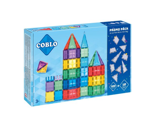 Coblo PROMO-PACK Classic 100 stuks + 10 Glitterstenen