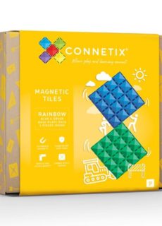 Connetix Magnetische Tegels Bodemplaten Groen en Blauw 2 stuks