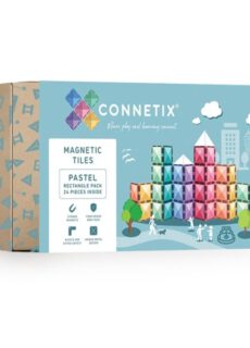 Connetix Magnetische Tegels Pastel Rectangle Pack 24 stuks