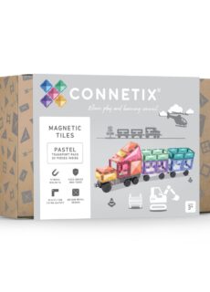 Connetix Magnetische Tegels Pastel Transport 50 stuks