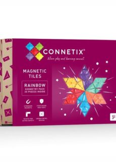 Connetix Magnetische Tegels Rainbow Geometry 30 stuks