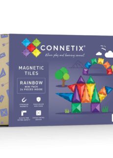 Connetix Magnetische Tegels Rainbow Mini 24 stuks