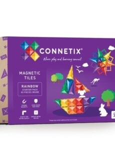 Connetix Magnetische Tegels Rainbow Starter Pack 60 stuks