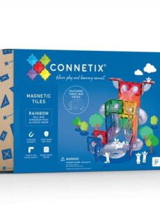 Connetix Magnetische Tegels rainbow knikkerbaan 66 stuks