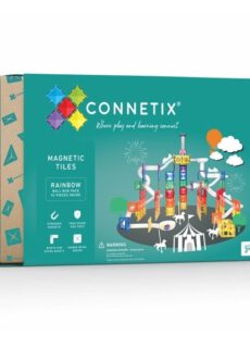 Connetix Magnetische Tegels rainbow knikkerbaan 92 stuks