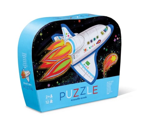 Crocodile Creek Puzzel Blast Off (12 stukjes)